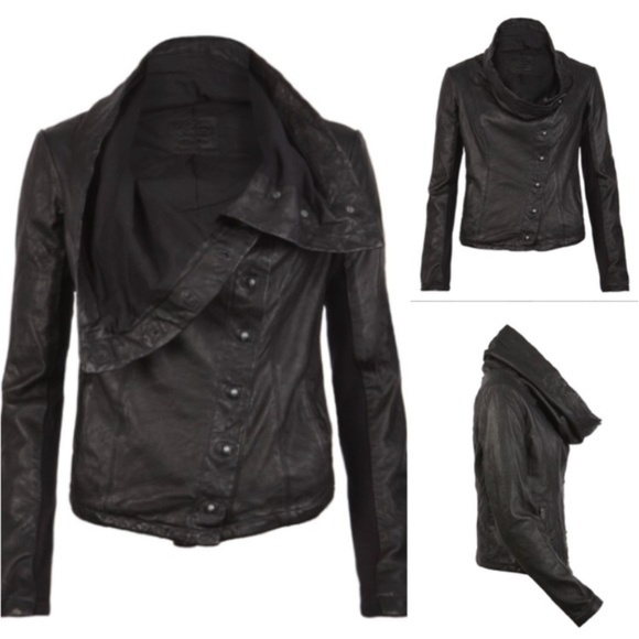 All Saints Jackets & Blazers - All Saints Kaito Leather Jacket
